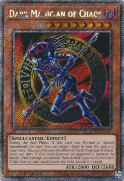 Dark Magician of Chaos - RA03-EN134 - Platinum Secret Rare - 1st Edition NM Yugi - Image 1