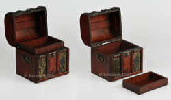 Elven Chest (Growth) Wood Deck Box for Storage of Trading Card Games TCG MTG Mag - Image 2