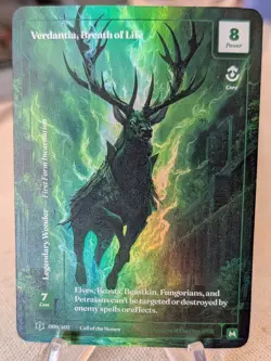 Wonders Of The First COTS Verdantia, Breath of Life MYTHIC Formless Foil 069/402 - Image 1