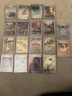 Pokemon Japanese Mega Dream SR + AR Bundle 18 cards - Image 1