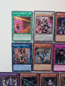 Lot Of (13) Yugioh Rarity Collection V Platinum Secret & Secret Rare Cards - Image 2