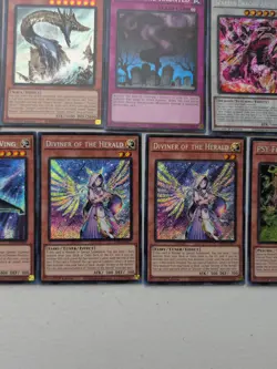 Lot Of (13) Yugioh Rarity Collection V Platinum Secret & Secret Rare Cards - Image 5