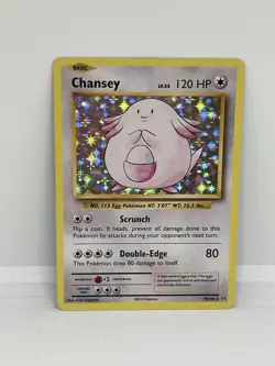 Chansey 70/108 Holo Rare XY Series: Evolutions 2016 Pokemon Card TCG - Image 1