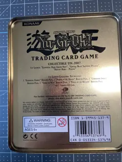 Yu-Gi-Oh! TIN Crystal Beast Sapphire Pegasus, 106 CARDS, Collectible Tin - Image 2