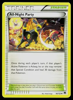 Pokemon Card BREAKpoint All-Night Party 96/122 Umbreon Uncommon - Image 1