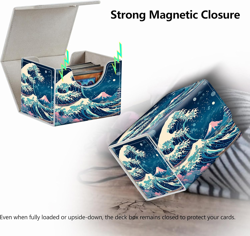 Strong Magnet Case Deck Box Mtg Card Box Playing Card Box Magic Deck Box Tcg up - Image 4