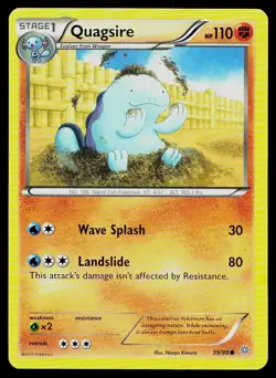 Pokemon Card Ancient Origins Quagsire 39/98 Common - Image 1