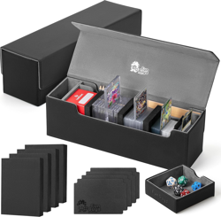 Card Deck Box for Trading Card Storage, Toploader Storage Box, MTG Deck Box Comm - Image 1