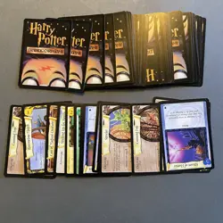 Harry Potter Trading Card Game Lot Of 66 Cards Base Set 2001-02 Wizards - Image 1