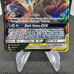 Pokemon TCG Greninja & Zoroark GX Holo Ultra Rare Card Unbroken Bonds 107/214 - Image 4