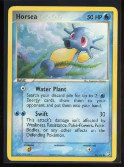 Horsea 58/109 Team Rocket Returns Common Pokemon Card LP - Image 1
