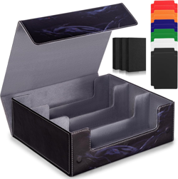 Card Deck Box Compatible with MTG Card - Holds 1800+ Cards, Card Deck Case, Card - Image 2