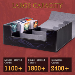 Card Deck Box Compatible with MTG Card - Holds 1800+ Cards, Card Deck Case, Card - Image 4