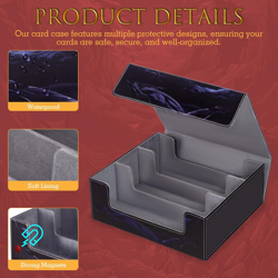 Card Deck Box Compatible with MTG Card - Holds 1800+ Cards, Card Deck Case, Card - Image 5
