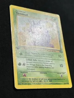 Venonat 63/64 Jungle 1st Edition Pokemon Card - Image 2