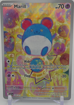 Pokemon TCG Marill 232/217 Basic Full Art Holo Water ASC EN Card 2026 - Image 1