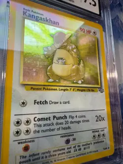 CGC 7.5 Near Mint+ Kangaskhan 1999 Jungle 5/64 Holo Pokemon Card - Image 3