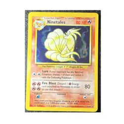 Ninetales 12/102 Pokemon Base Set Holo Rare 1999 Vintage Hologram Card✨💎💯FRESH - Image 2