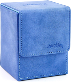 Magic Card Deck Box for MTG Single Deck Card Box Fits 100+ TCG Sleeved Cards Sof - Image 1