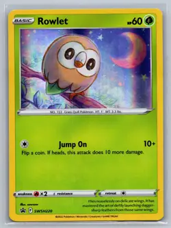 Rowlet - Holo Promo SWSH: Sword & Shield Promo Cards SWSH220 LP - Image 1