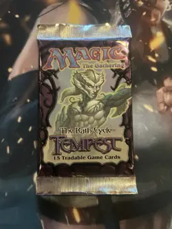 Magic The Gathering Tempest The Rath Cycle Trading Card Game Booster Pack Sealed 742818065283 - Image 1