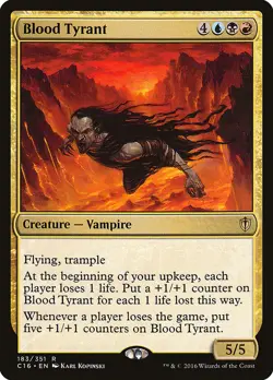 Blood Tyrant [Commander 2016] Moderately Played - Image 1