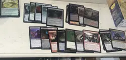 Magic: The Gathering Trading Card Lot Collection Bundle Of Over 100+ Cards Rares - Image 2