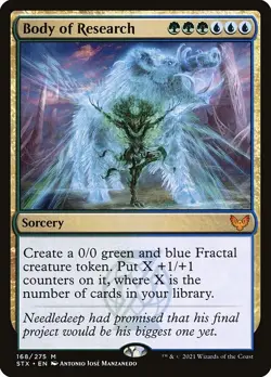 Body of Research NonFoil Strixhaven: School of Mages 168 NM MTG - Image 1