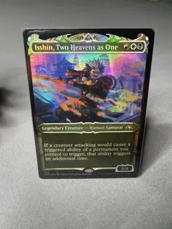 Isshin, Two Heavens as One (Showcase) Kamigawa: Neon Dynasty Foil NM - Image 1