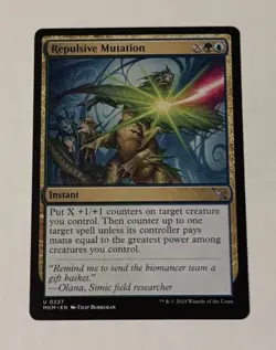 MTG Repulsive Mutation - Murders At Karlov Manor LP - Image 1