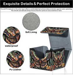 Card Deck Box for MTG Trading Cards with Magnetic Closure,Premium Card Storage B - Image 3