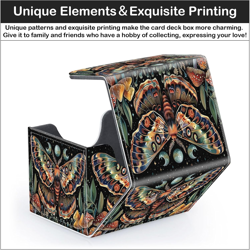 Card Deck Box for MTG Trading Cards with Magnetic Closure,Premium Card Storage B - Image 4