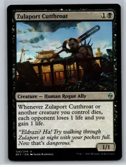Battle for Zendikar #126 Zulaport Cutthroat - Image 1