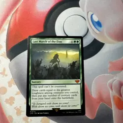 Last March of the Ents - MTG Lord of the Rings Green Mythic Sorcery English 172 - Image 2
