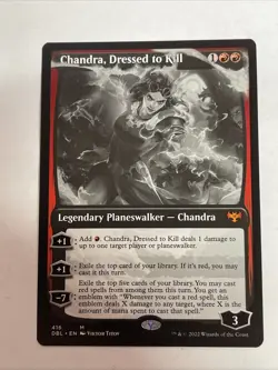 Innistrad: Double Feature #416 Chandra, Dressed to Kill Mythic - Image 1