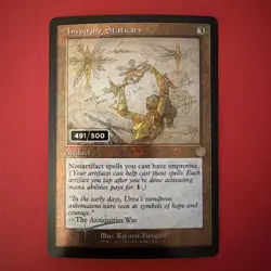 MTG Inspiring Statuary Serialized #491/500 - The Brothers' War - Image 1