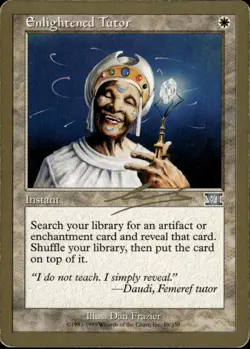 MTG Arena Promos #19 Enlightened Tutor - Lightly played - Image 1