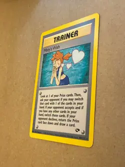Misty's Wish 108/132 Gym Challenge Regular Pokemon card Near Mint / NM *CUTE!* - Image 3