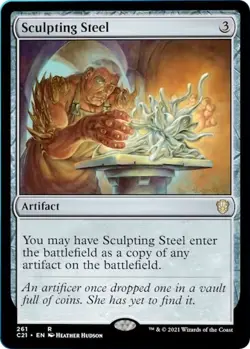 Sculpting Steel 261 Rare Commander 2021 Near Mint - Image 1