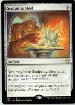Sculpting Steel 261 Rare Commander 2021 Near Mint - Image 2