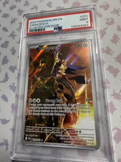 Pokemon TCG Zamazenta Holo Card 201/182 Sv10: Destined Rivals Mint/Near Mint - Image 1