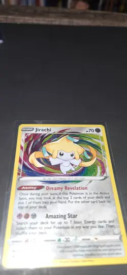 Pokemon Jirachi Sword & Shield Vivid Voltage Amazing Rare #119 M/NM - Image 1
