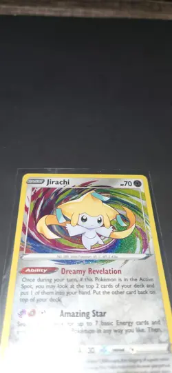 Pokemon Jirachi Sword & Shield Vivid Voltage Amazing Rare #119 M/NM - Image 4