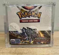 Pokemon TCG Astral Radiance Booster Box Sealed + Acrylic Case (36 Booster Packs) - Image 1