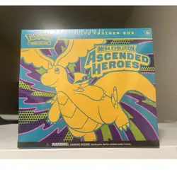Pokemon Mega Evolution Ascended Heroes Elite Trainer Box Sealed Dragonite Zekrom - Image 1