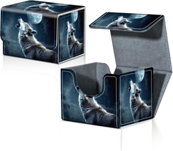 Card Deck Box for MTG Trading Cards with Magnetic Closure,Premium Card Storage B - Image 1