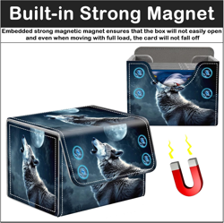Card Deck Box for MTG Trading Cards with Magnetic Closure,Premium Card Storage B - Image 5