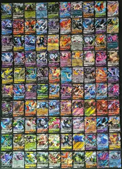 Lot*100 Pokemon TCG S-CHN RR Charizard Mewtwo Gengar Rayquaza VMAX #3 JL89 - Image 1