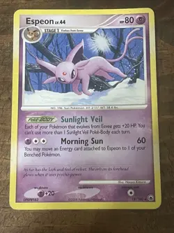 Espeon 18/100 Majestic Dawn Rare Non-Holo Pokemon Card - Image 1