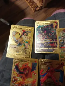 Pokemon Gold Foil Cards 10 Cards - Image 2